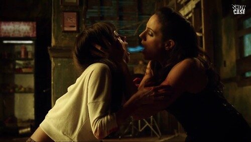 Bo (Anna Silk) refuses to sacrifice Kenzi (Ksenia Solo) to save Hale's life in 'End Of A Line'